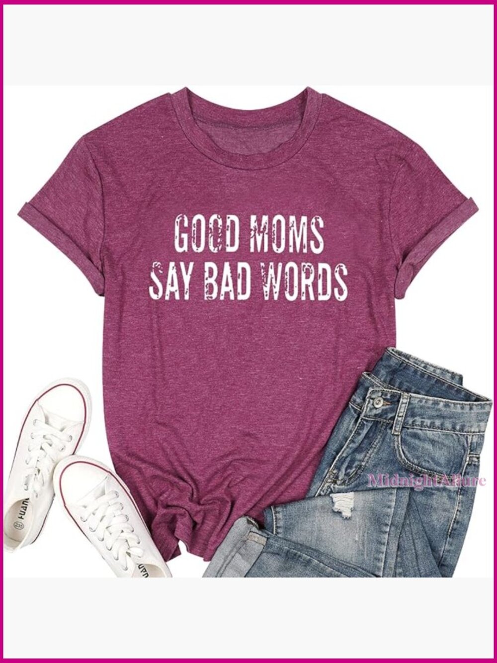 Funny Graphic Printed Casual Tee Tops for Women Short Sleeve Mom Life Shirt